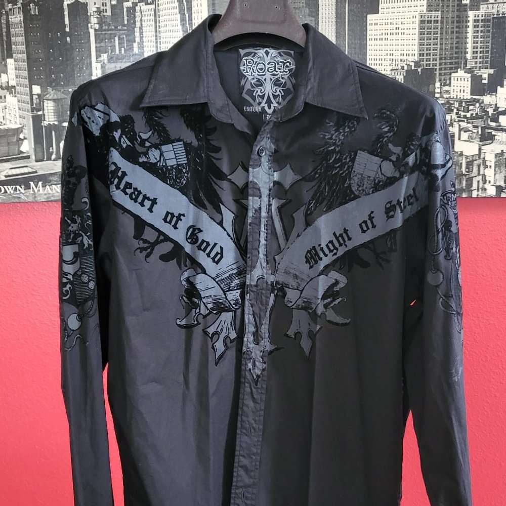 Roar Heart Of Gold Mens Shirt